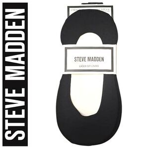 Steve Madden 5-PK Laser Cut Liners- Black